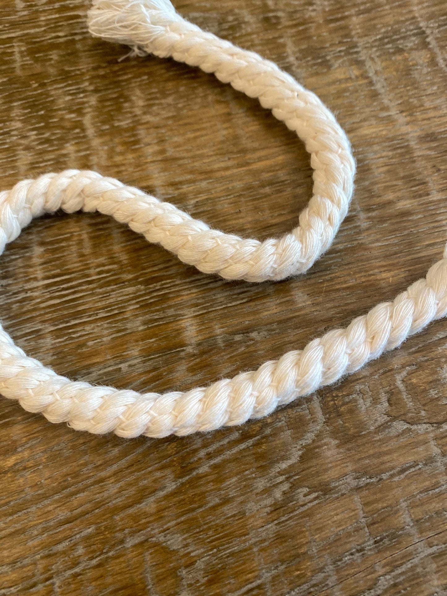 12mm Wide, Twisted Cotton Cord