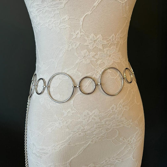 Silver Ring Belt