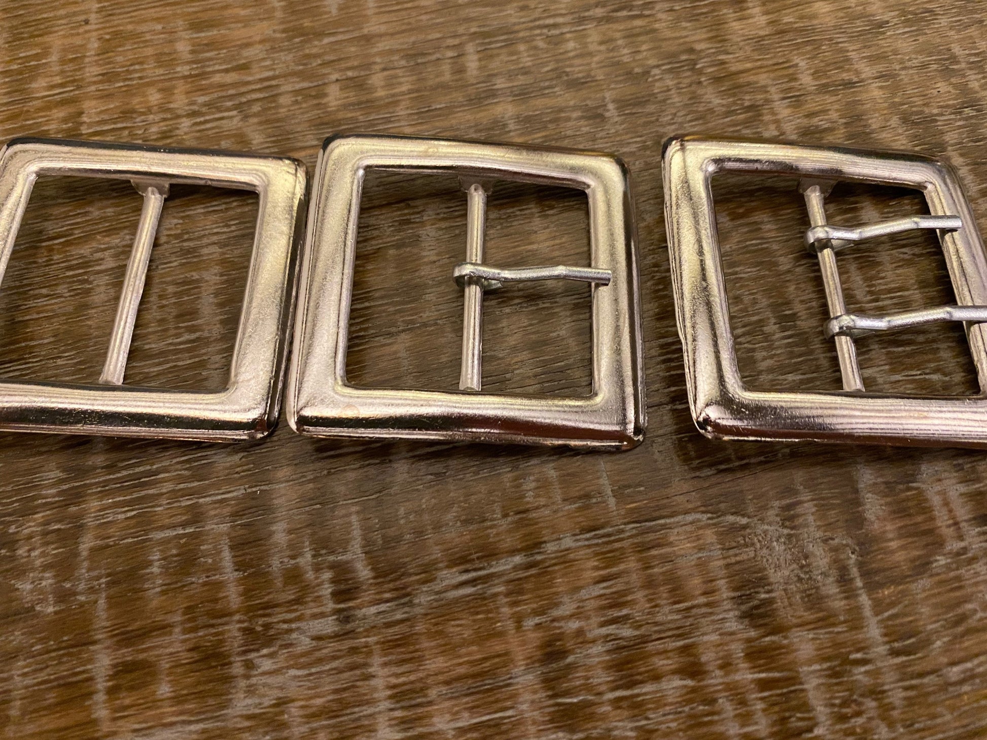 Square Buckle Without Spring 6cm Square Metal Buckles with or without Prongs – haberdasheryfan