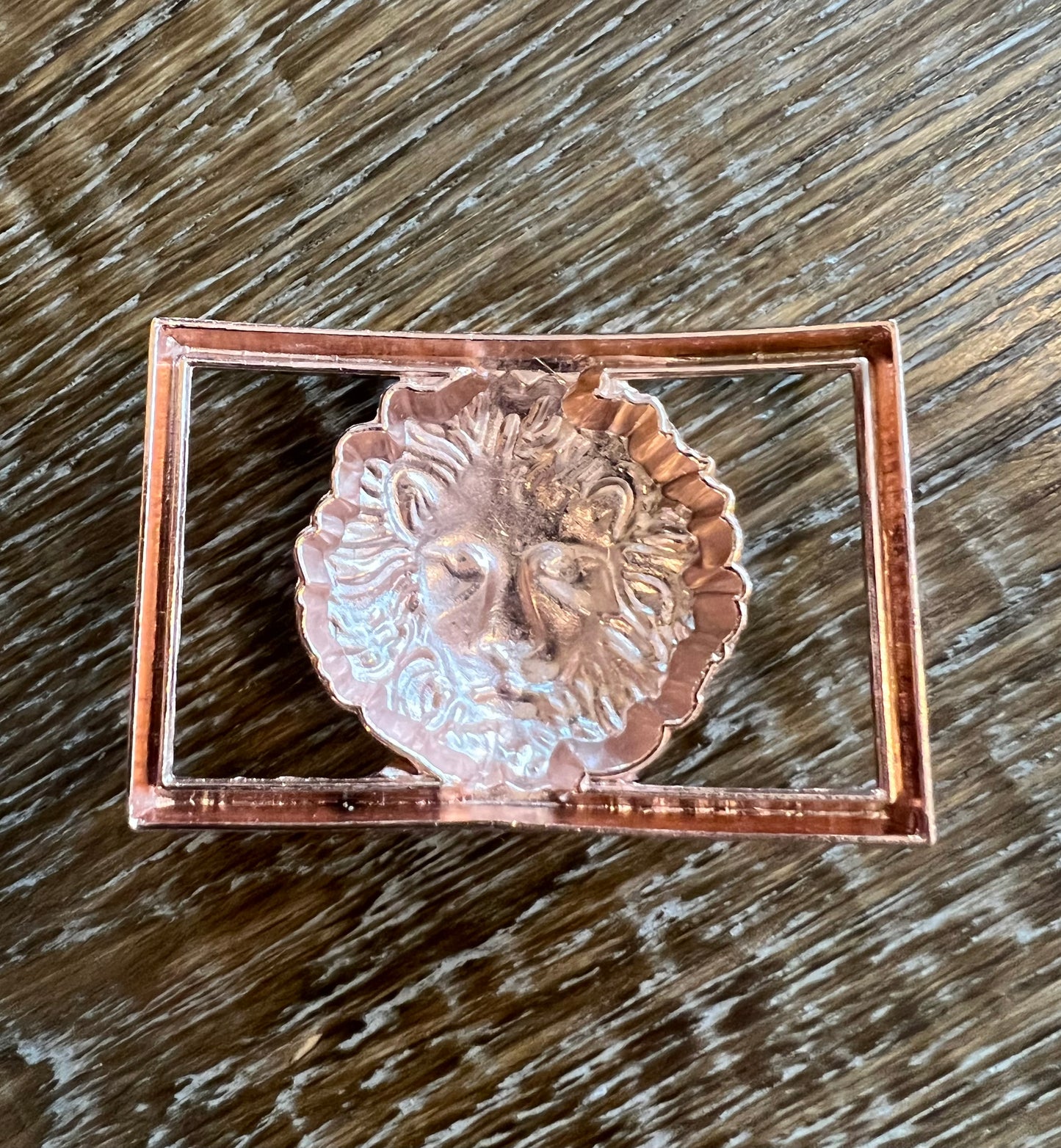 Lion Metal Buckle