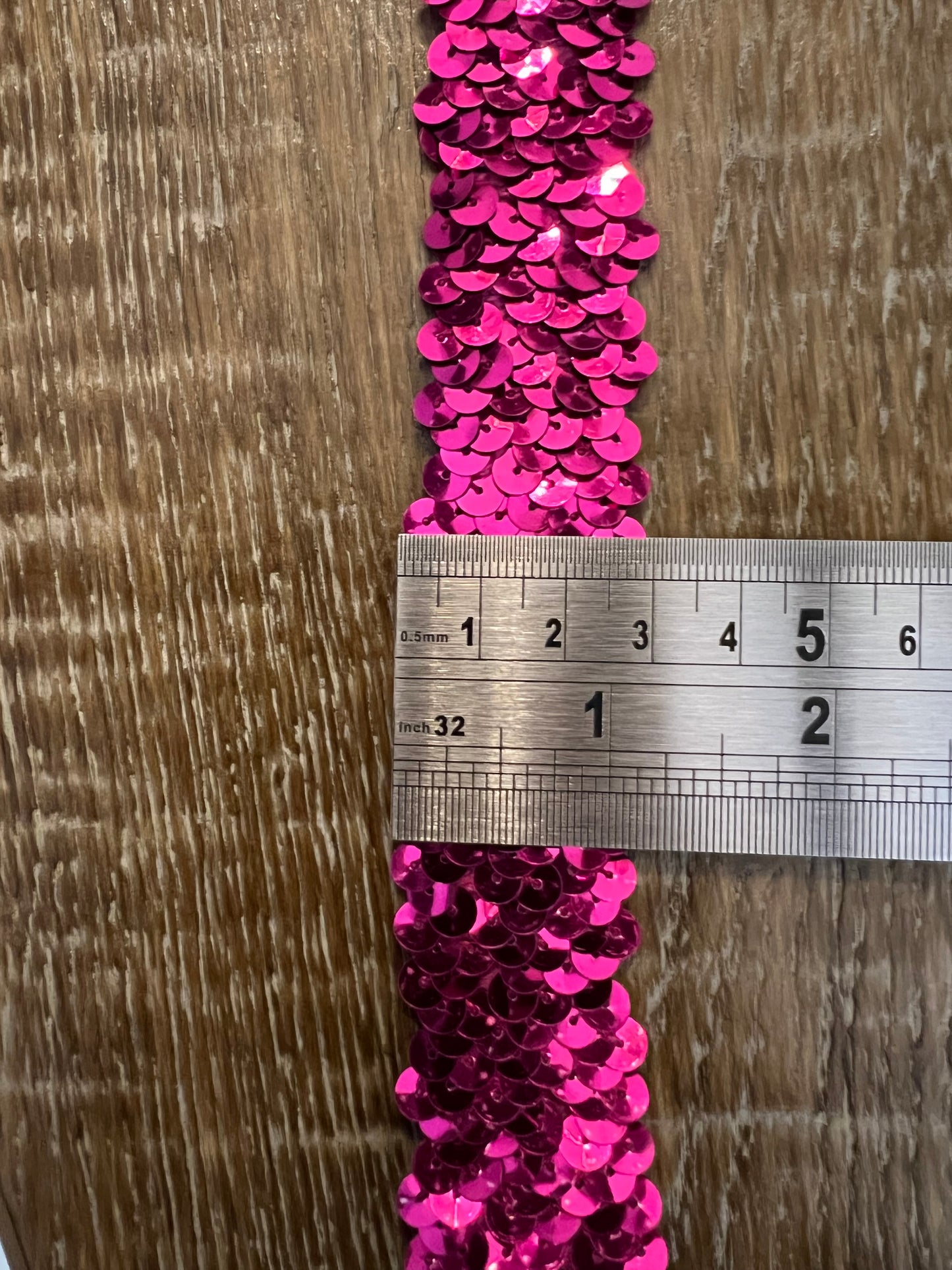 3cm Stretch Sequin Elastic Tape